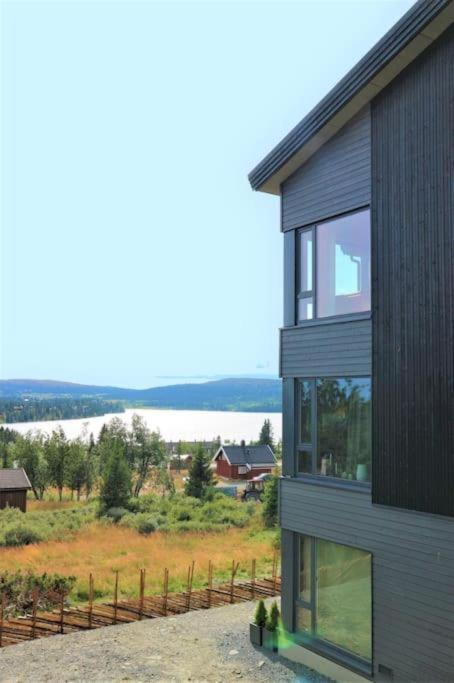 Leilighet Med Panoramautsikt Sjusjoen Innendors Parkering Екстериор снимка